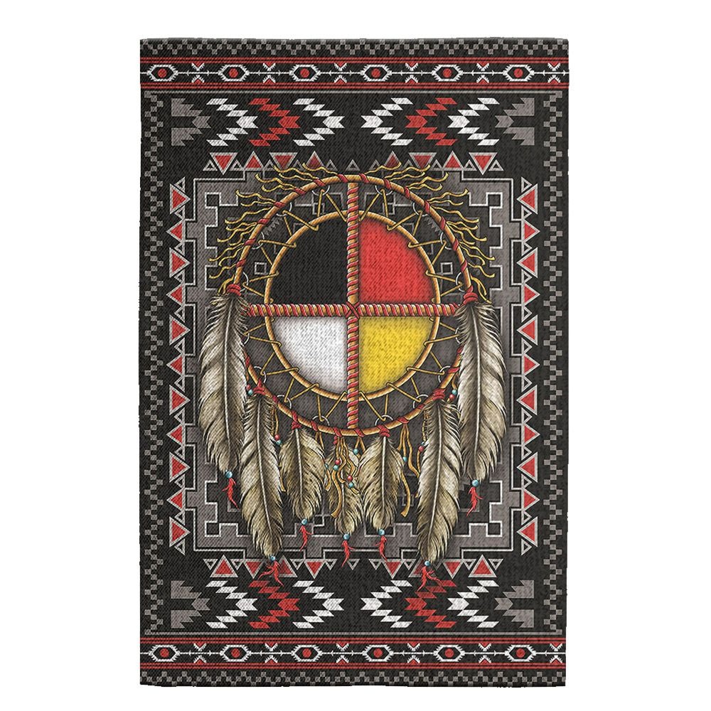 Native american rug carpet - K150921