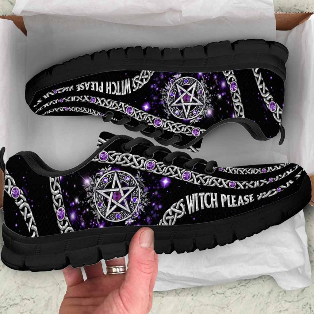 Witch Please Purple Star Sneaker Shoes T130921