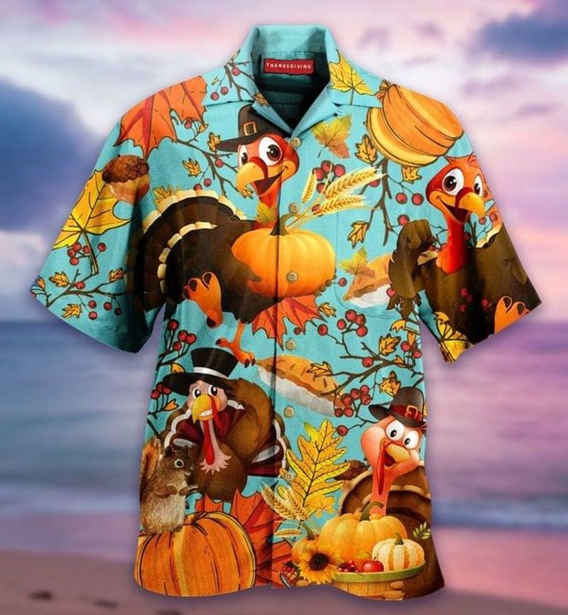 Turkey Autumn Hawaiian Shirt