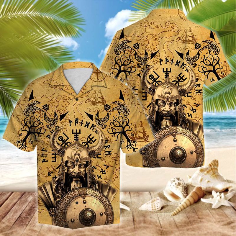 Go To Valhalla Hawaiian Shirt