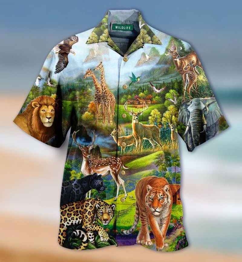World Wildlife Hawaiian Shirt