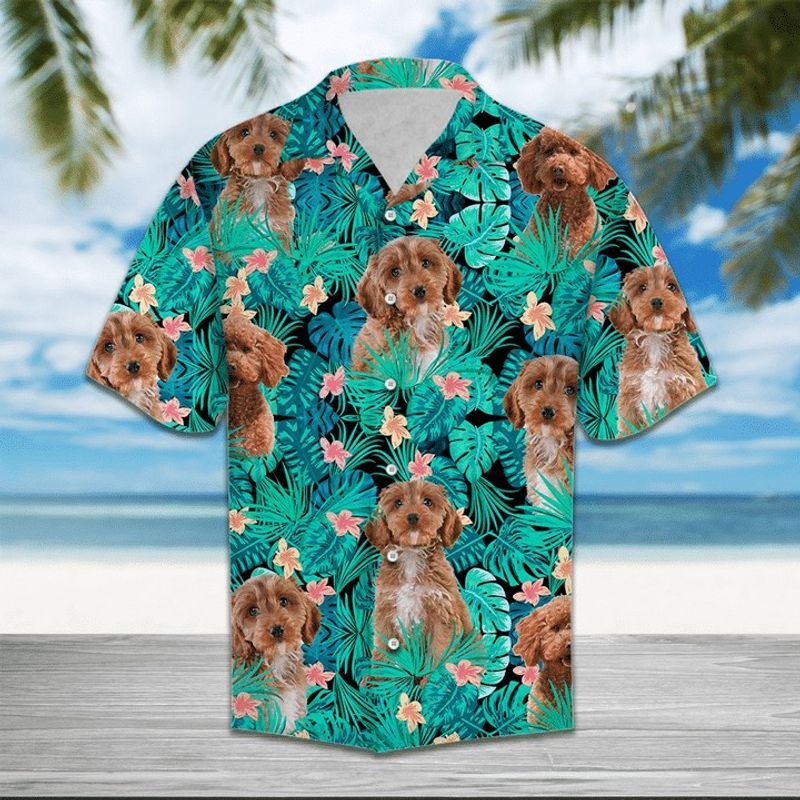 Cockapoo Tropical Hawaiian Shirt