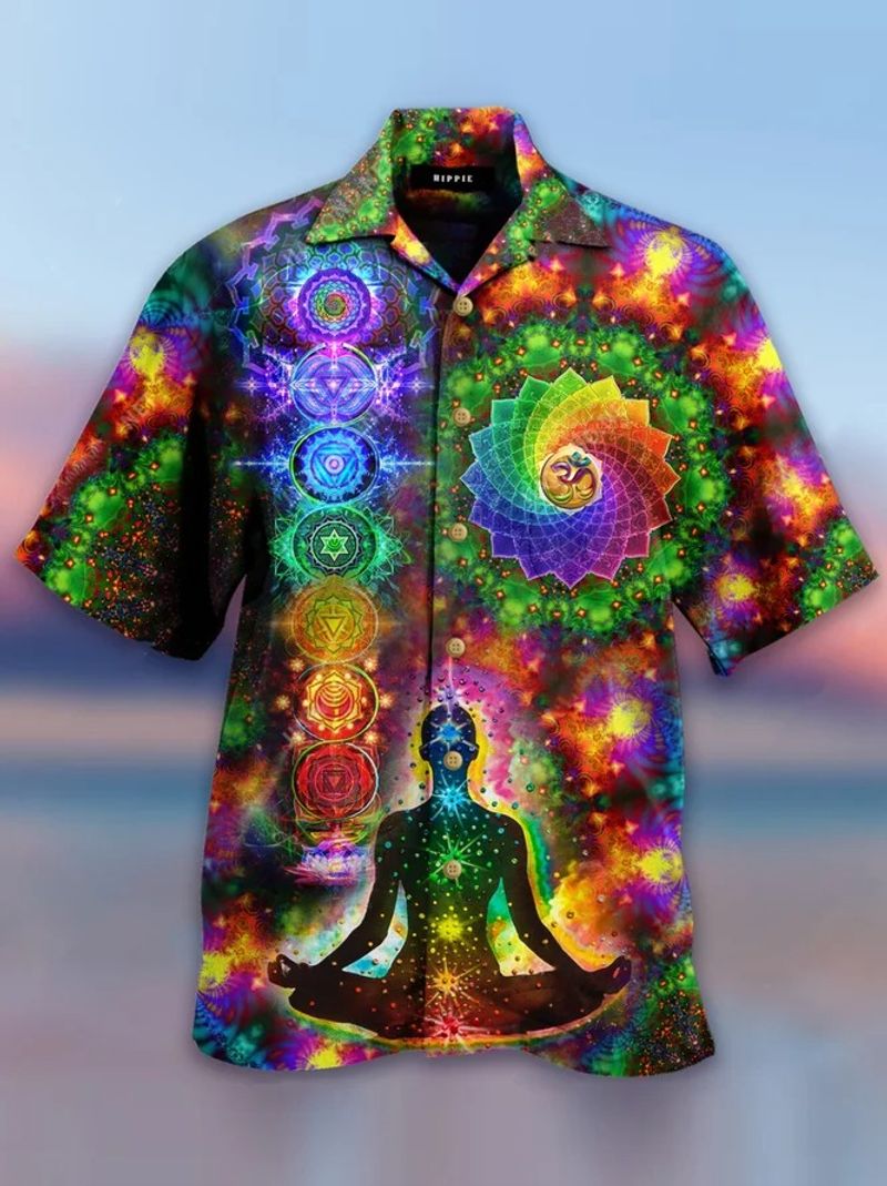 Yoga Trippy Hawaiian Shirt
