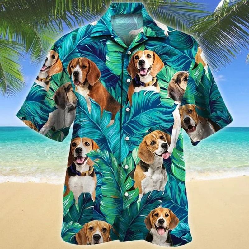 Beagle Dog Hawaiian Shirt