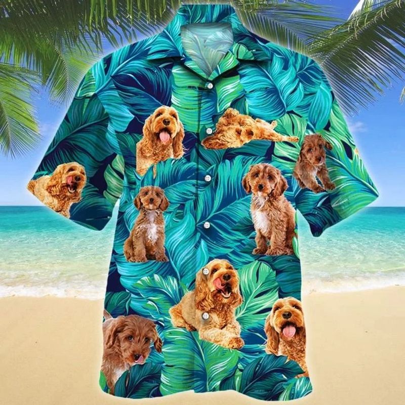 Cockapoo Dog Hawaiian Shirt