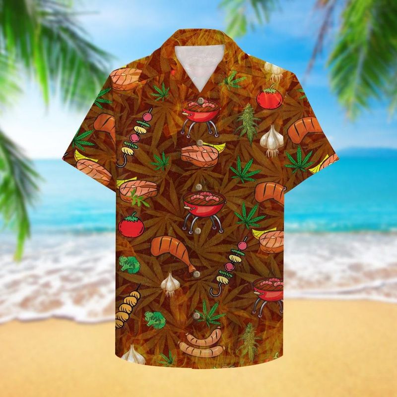 Bbq I'd Smoke That Hawaiian Shirt