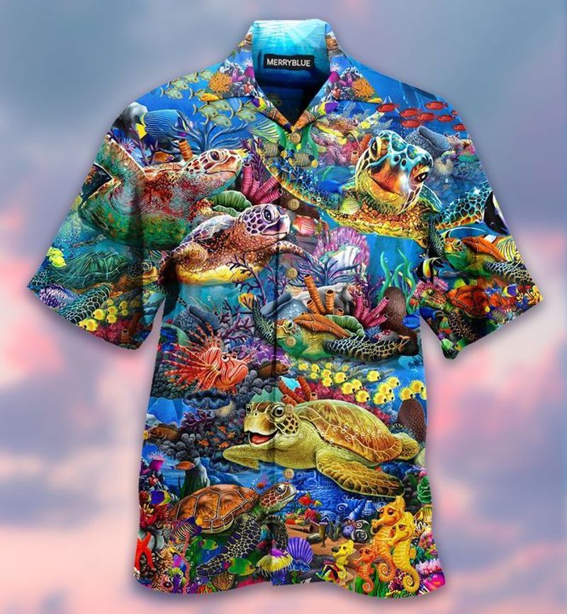 Try To Be Like The Turtle Hawaiian Shirt
