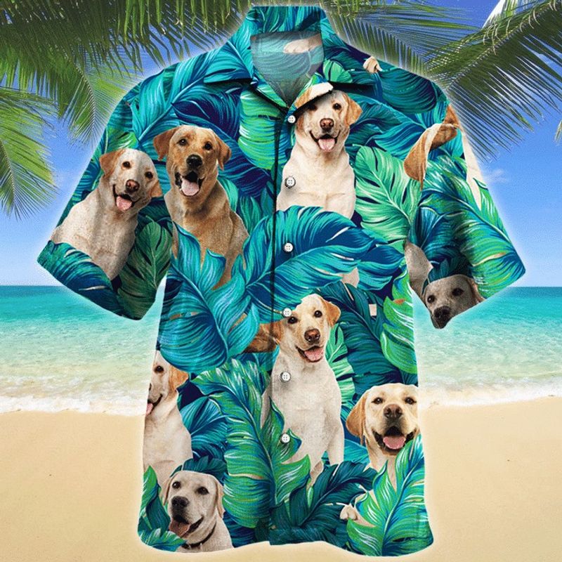 Labrador Retriever Dog Hawaiian Shirt