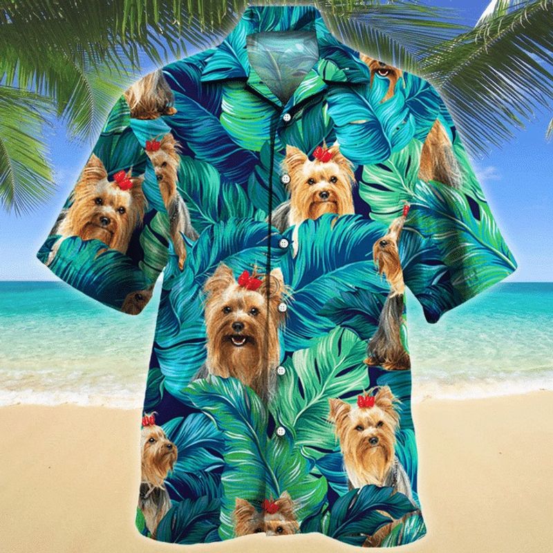 Yorkshire Terrier Dog Hawaiian Shirt
