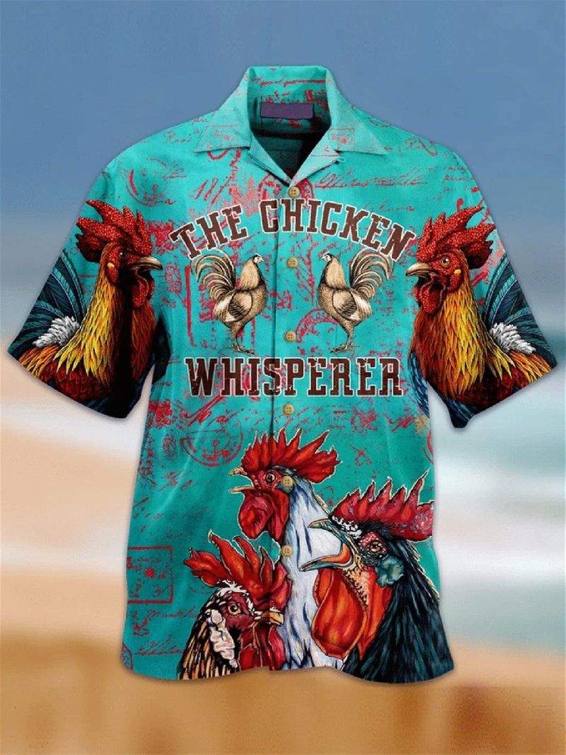 The Chicken The Whispered Hawaiian Shirt